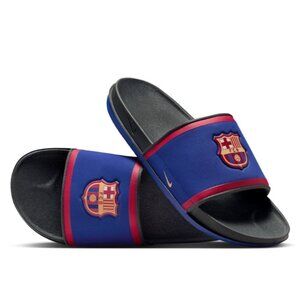 NIKE FC BARCELONA OFFCOURT SLIDES MEN'S SIZE 13 FZ3185-400 NEW